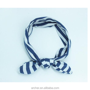 Nouvelle Mode Enfants Bébé Filles Rayé Oreilles De <span class=keywords><strong>Lapin</strong></span> <span class=keywords><strong>Bandeau</strong></span> Pour Enfants - Product Image 2