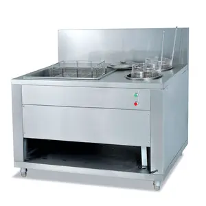 Automatical electric Shaking Commercial KFC Fried Chicken Breading Table for restaurant or fast food shop