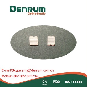 Dentale Vari Imballaggio Ortodontico Roth Staffa di Ceramica - Product Image 2