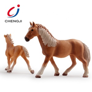 Set di Giocattoli Educativi per <span class=keywords><strong>Bambini</strong></span> con Mini <span class=keywords><strong>Animali</strong></span> della <span class=keywords><strong>Fattoria</strong></span> in Plastica, Cavalli Cartoon - Product Image 3