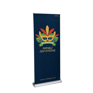 Exhibidores de <span class=keywords><strong>Banner</strong></span> Enrollable de Lujo con Base Ancha y Pantalla Única - Product Image 5