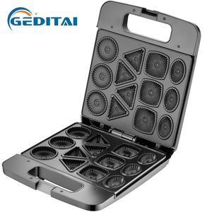 Plancha Eléctrica Comercial de 4 Rebanadas para Sándwiches con Placas para Waffles, Parrilla de Contacto Abierta de 180 Grados para Uso Doméstico - Product Image 6