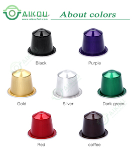 <span class=keywords><strong>Capsule</strong></span> de <span class=keywords><strong>café</strong></span> en aluminium jetable, emballage de tasse à thé compatible Aikou avec couvercle, 30 ml, <span class=keywords><strong>capsule</strong></span> de <span class=keywords><strong>café</strong></span> vide - Product Image 5