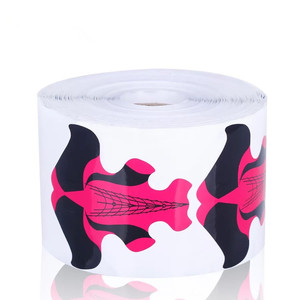 Venta caliente América Amazon más grueso dual sistema forma 500 pcs por rollo <span class=keywords><strong>mariposa</strong></span> forma de uñas - Product Image 3