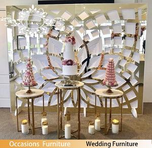 Lilium Sfondo Fiore Fase <span class=keywords><strong>di</strong></span> Nozze Sfondo <span class=keywords><strong>di</strong></span> Colore Dorato H220CM - Product Image 2