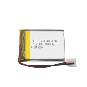 Alta Qualidade Recarregável Lipo Bateria <span class=keywords><strong>503040</strong></span> 3.7V Bateria De Iões De Lítio 550mAh 600mAh Baterias De Polímero De Lítio - Product Image 3