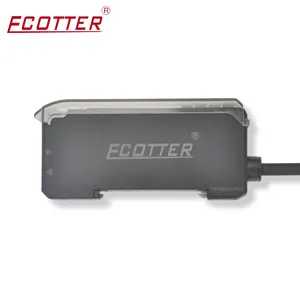 ECOTTER FG-200 haute qualité haute vitesse fréquence stable économique double numérique Amplificateur à Fiber Optique Capteur