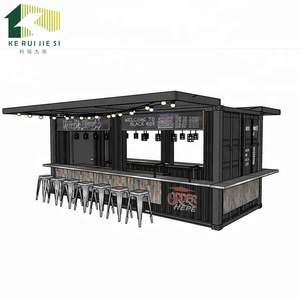 Stile giapponese 20ft 40ft modificato Pop Mobile contenitore case prefabbricate Container per gelateria caffetteria <span class=keywords><strong>Villa</strong></span> - Product Image 1