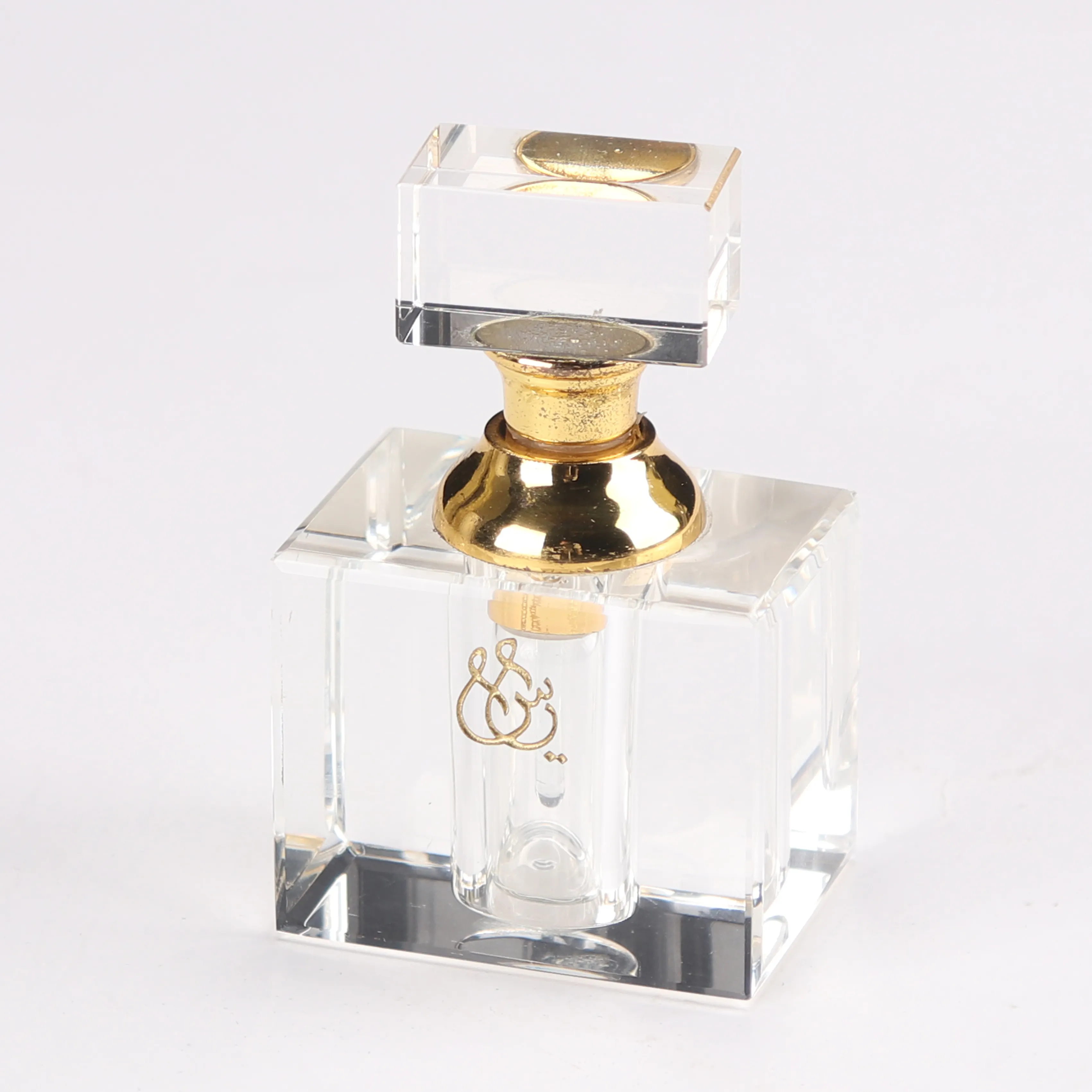 Son tasarım mini altın kristal high-end <span class=keywords><strong>parfüm</strong></span> şişesi kristal <span class=keywords><strong>parfüm</strong></span> şişesi uçucu yağ şişesi