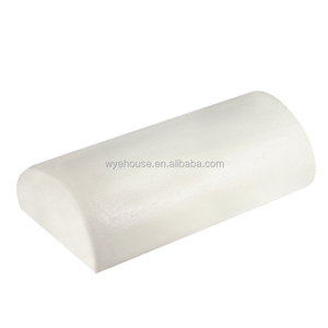 Coussin de soutien demi-lune à mémoire de forme, couvre-oreiller pour dormir sur les côtés, hauteur des jambes, réduit le Support des genoux, housse amovible et lavable - Product Image 4