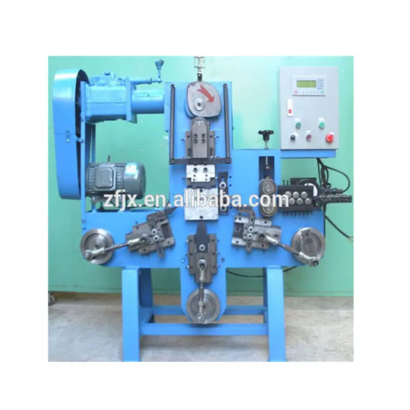 Commercial used wire bending machine S shape and hook loop buckle wire forming machine