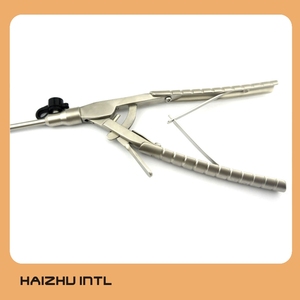 Porte-aiguille portable, pour pince porte-aiguille de Type V droit, pincette porte-aiguille laparoscopique - Product Image 3
