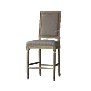 2018 <span class=keywords><strong>tendance</strong></span> vintage chaise siège tabouret de <span class=keywords><strong>bar</strong></span> en bois chaise haute - Product Image 1