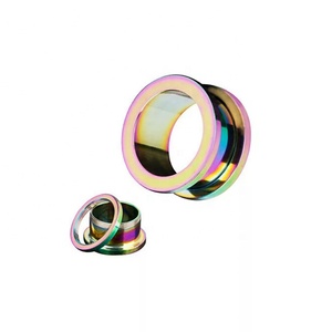 Flesh Tunnel aus Edelstahl mit Innengewinde - Product Image 5