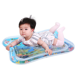 tapis <span class=keywords><strong>de</strong></span> jeu d'eau Gonflable épaissir PVC bébé Ventre Tapis Bambin Activité Amusante Jouer Center tapis d'eau pour bébés - Product Image 1