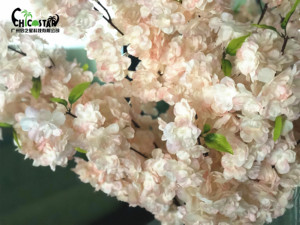 Decoración de Mesa de Boda Chicostar, Árbol de Flores de Cerezo Artificial - Uso en Interiores, Flores Naturales y Rosa Marfil, Tamaño Personalizable - Product Image 5