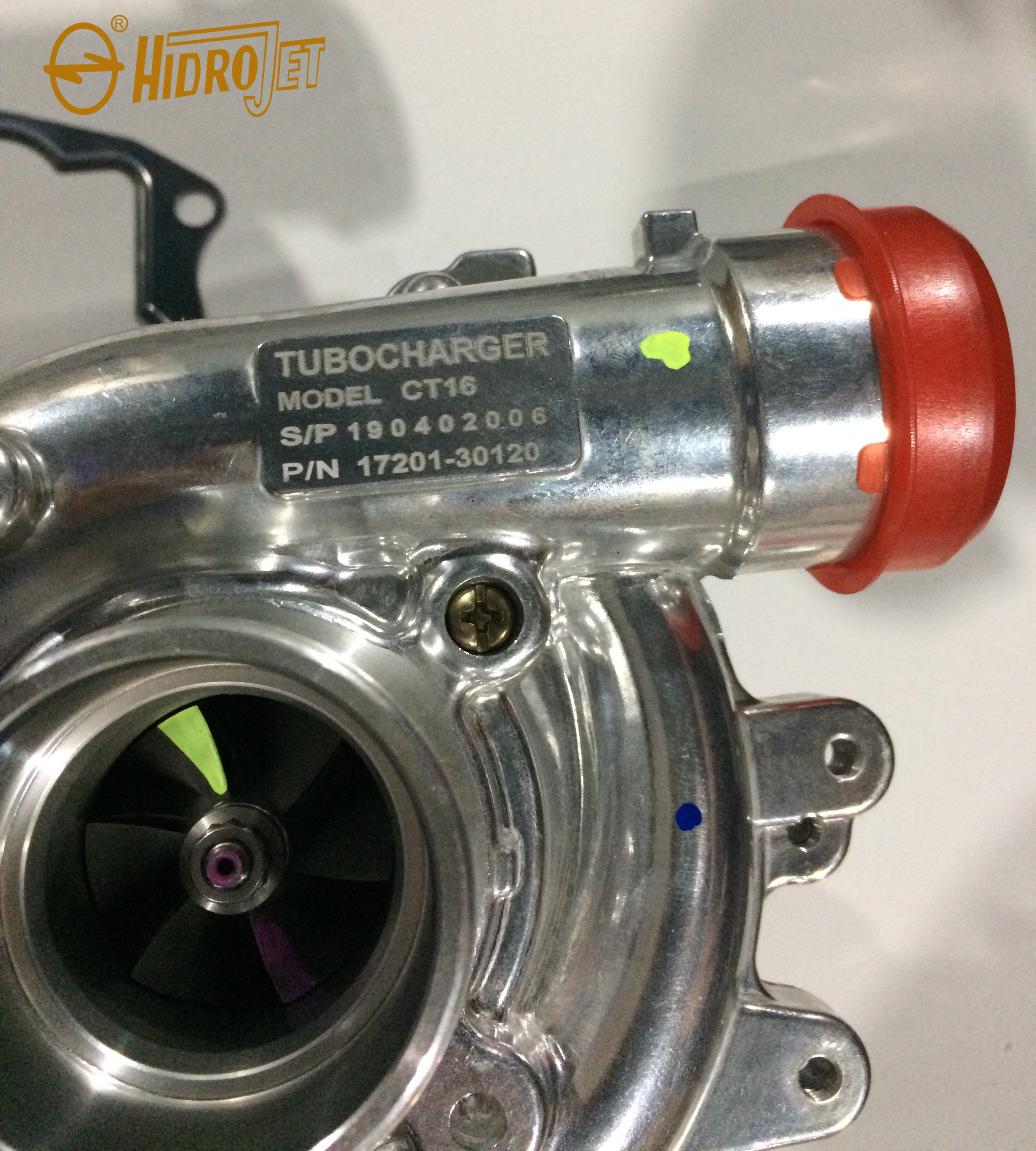 Части дизельного двигателя Supercharger CT16 17201-30120 турбонагнетатель 1720130120 турбо для 2KD