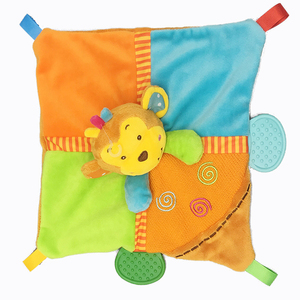EN-71 & ASTM 테스트 통과 슈퍼 소프트 딸랑이 테디 베어 아기 소녀 플러시 장난감 - Product Image 4