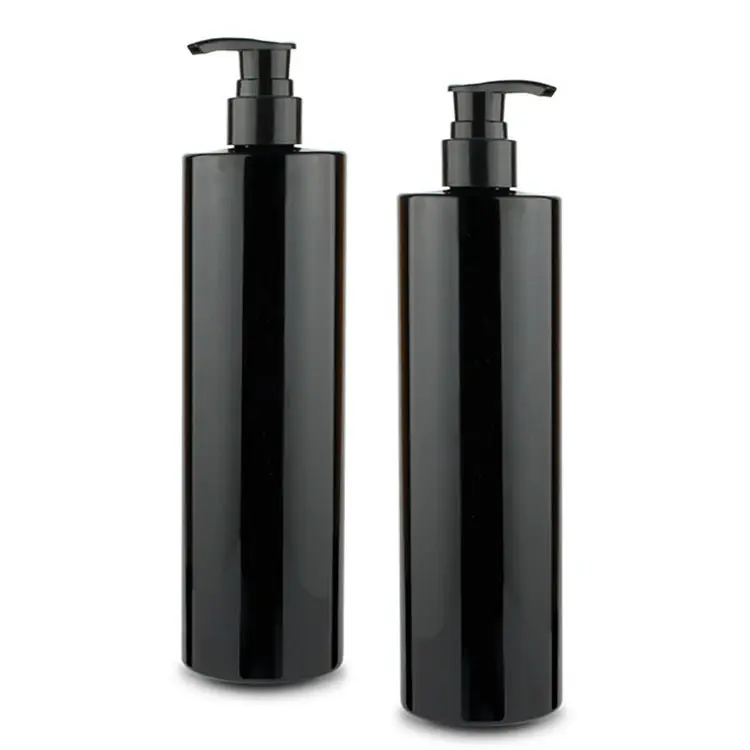 Nokta 50ml 100ml 200ml250ml480ml 500ml PET plastik omuz şişeleri şampuan ve saç kremi yıkama şişesi kozmetik plastik şişe