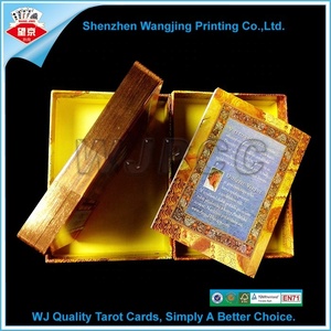 Diseño personalizado Tarjeta de <span class=keywords><strong>tarot</strong></span> impresión borde oro plata <span class=keywords><strong>tarot</strong></span> Oracle tarjetas - Product Image 3