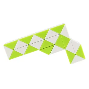 24 pcs 33.7x1.9x1.3cm DIY ruler toy snake puzzle cube for children