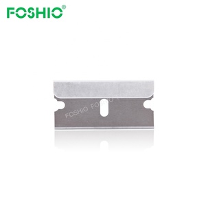 Lames de rasoir de rechange en <span class=keywords><strong>acier</strong></span> au carbone, lot de 100 pièces - Product Image 3