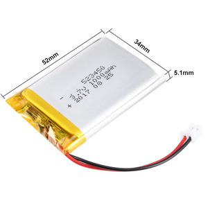 523450 мощный перезаряжаВ емый 1000 мАч 3,7 lipo батарея - Product Image 3