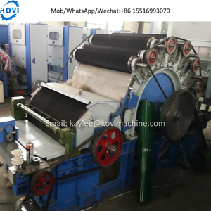 Dệt Cotton Carding Chải Máy Cừu Len Chải Kỹ Sliver Sợi Quay Máy Làm - Product Image 4