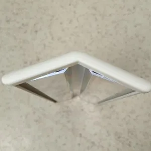 Plastic <strong>PVC</strong> Wall <strong>Angle</strong> 135 Degree Corner Edge Guard Protector - Product Image 1
