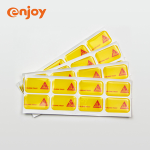 Saludos festival todas las formas <span class=keywords><strong>de</strong></span> <span class=keywords><strong>cristal</strong></span> cúpula etiqueta transparente <span class=keywords><strong>de</strong></span> epoxy etiquetas - Product Image 2