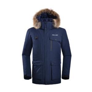 Hiver Épais Hommes de Sport Parka Manteau Duck Down Puffer Veste Avec Capuchon De Fourrure - Product Image 1