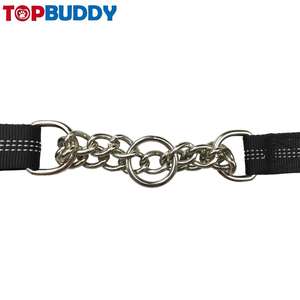 Großhandel Einstellbare Nylon Martingale Hund Ausbildung Kragen Mit Edelstahl Choke Kette Hund kragen choke - Product Image 4