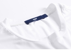 manga corta cuello O blanco en blanco <span class=keywords><strong>t</strong></span> camisa de los hombres de ocio hidrofóbica camiseta - Product Image 5