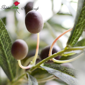 Vendita calda di seta Artificiale <span class=keywords><strong>olive</strong></span> <span class=keywords><strong>branch</strong></span> e fogliame - Product Image 4