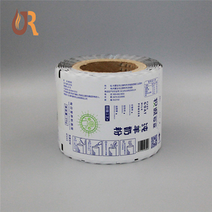 Conception sur commande libre en plastique bopp en aluminium tasse d'étanchéité imprimé pochettes de plastification souple alimentaire rouleau de film d'emballage - Product Image 1