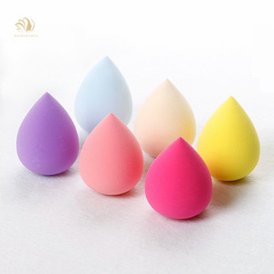 Usine personnalisé en forme éponge sans latex cosmétique rechargeable meilleur poudre souffle pour poudre libre - Product Image 4