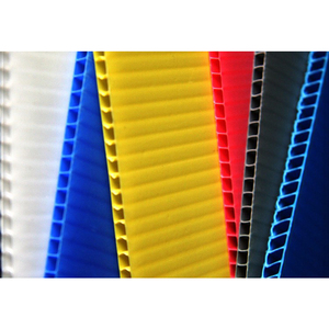 2-12Mm Berwarna Bergelombang Plastik Divider Lembar Kedap Suara Lembaran Plastik Bergelombang Plastik Lembaran Bergelombang