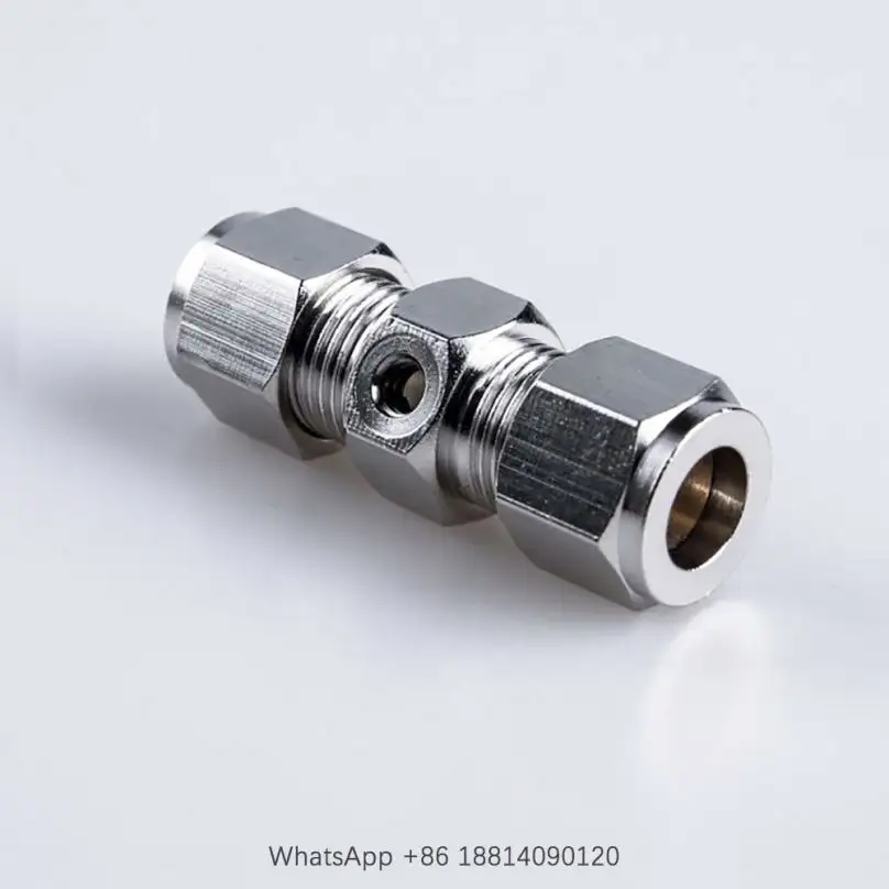 YS High Pressure Fog System Nozzle Fittings, 9.52mm Pipe Connection Single Hole Nozzle, Misting Nozzle Brass Connector Nozzle Hot Sale