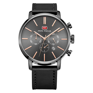 Delgado Venta caliente de los hombres de estilo relojes encanto relojes hombres reloj megir chrono reloj azul Horfa un menn - Product Image 5