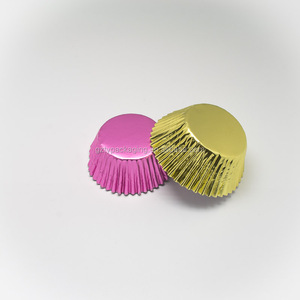 Papel de aluminio de la <span class=keywords><strong>Magdalena</strong></span> de papel casos <span class=keywords><strong>Magdalena</strong></span> hornear cupcakes - Product Image 5