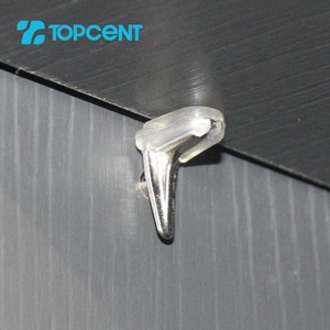 TOPCENT <strong>Glass</strong> Clamp Connectors Hinged <strong>Shelf</strong> <strong>Support</strong> Plastic <strong>Shelf</strong> <strong>Supports</strong> Kitchen Cabinets - Product Image 4