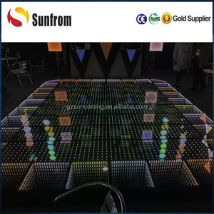 Cristal templado de panel de vidrio de color rgb venta al por <span class=keywords><strong>mayor</strong></span> led de pista de baile de luz - Product Image 5