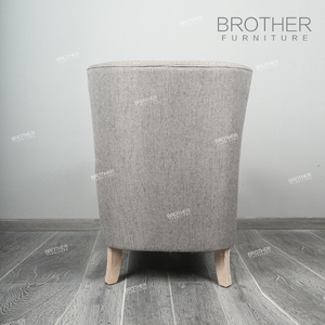 <span class=keywords><strong>Muebles</strong></span> para <span class=keywords><strong>el</strong></span> hogar Grey tela antigua habitación ala silla - Product Image 6