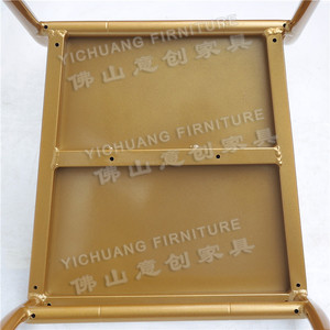 Diamant événements en aluminium or <span class=keywords><strong>bambou</strong></span> chaises pour mariage - Product Image 6