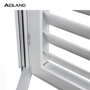Porte à persiennes en aluminium extérieur, portes à persiennes en aluminium, revêtement en poudre - Product Image 5