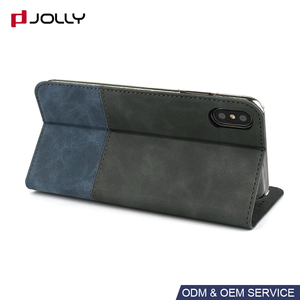 Pour iPhone Xs Max En Cuir <span class=keywords><strong>Smartphone</strong></span> Cas Portefeuille Téléphone Cas <span class=keywords><strong>Sac</strong></span> - Product Image 4