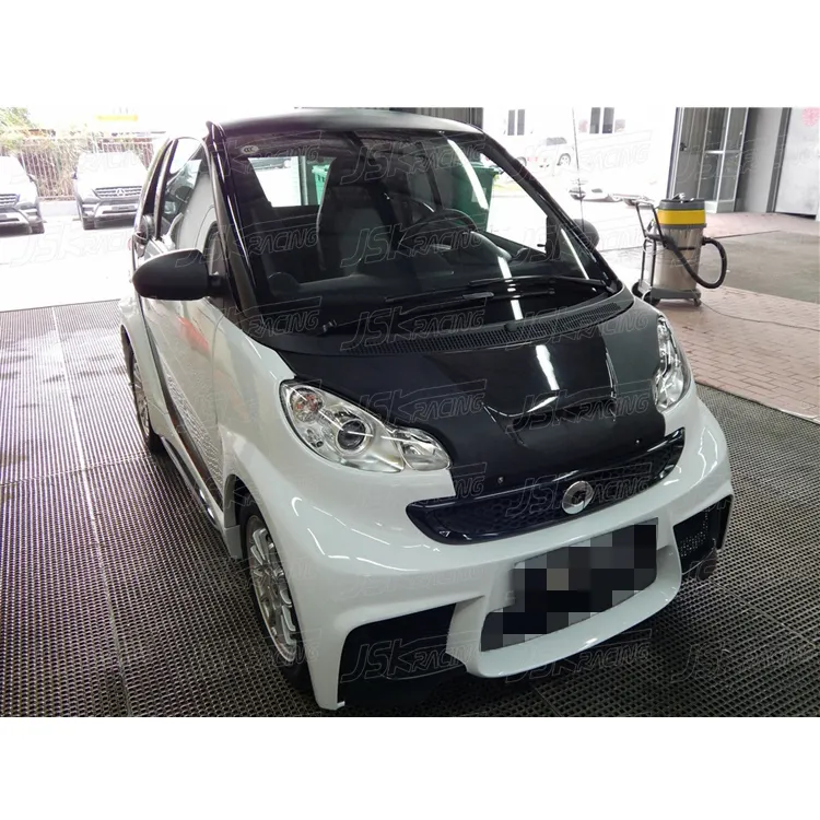 2016-2017 B ESTILO VIDRO FIBRA MEIO CARBONO FIBRA KIT DE CORPO PARA MERCEDES BENZ SMART FORTWO