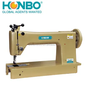HB-2700 tuval eyer halı deri dikiş endüstriyel doğrudan satış fiyatı tek iğne otomatik lockstitch dikiş makinesi