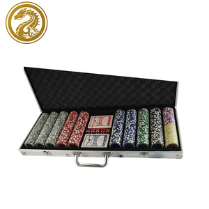 Personnalisé Premium <span class=keywords><strong>Poker</strong></span> chip set 500 deluxe <span class=keywords><strong>poker</strong></span> chip jeu avec <span class=keywords><strong>mallette</strong></span> en aluminium - Product Image 4