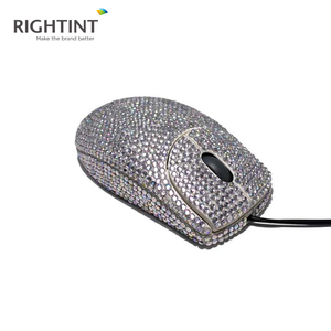Rightint de cristal de <span class=keywords><strong>Bling</strong></span> de tela de malla de revisión de etiqueta engomada de la hoja - Product Image 4